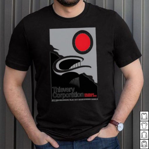 Thievery corporation Colorado summer 2023 july 15 16 T shirts