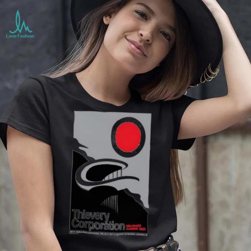 Thievery corporation Colorado summer 2023 july 15 16 T shirts