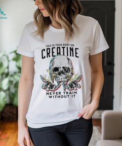 This Is Your Body On Creatine Skull Shirt