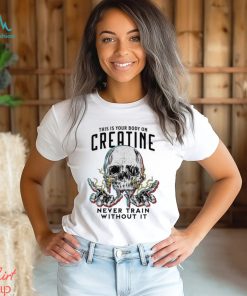 This Is Your Body On Creatine Skull Shirt