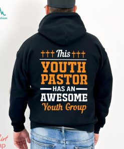 This Youth Pastor Has An Awesome Youth Group Jesus, God, Christ, Christian, Bible, Cross, Religious Gift, Pastor Appreciation Gift, Pastor Classic T Shirt