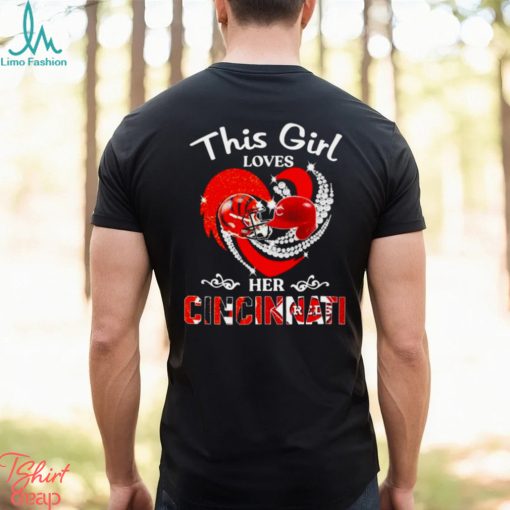 This girl loves her Cincinnati shirt