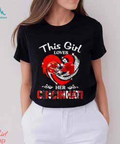 This girl loves her Cincinnati shirt