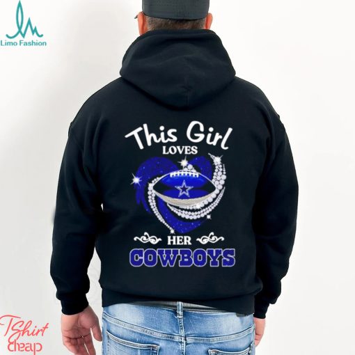 This girl loves her Cowboys diamond shirt