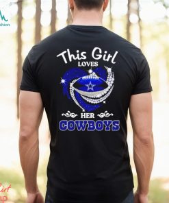 This girl loves her Cowboys diamond shirt