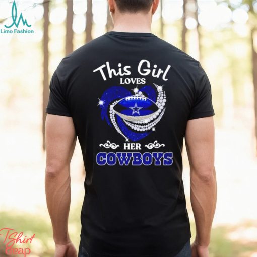 This girl loves her Cowboys diamond shirt