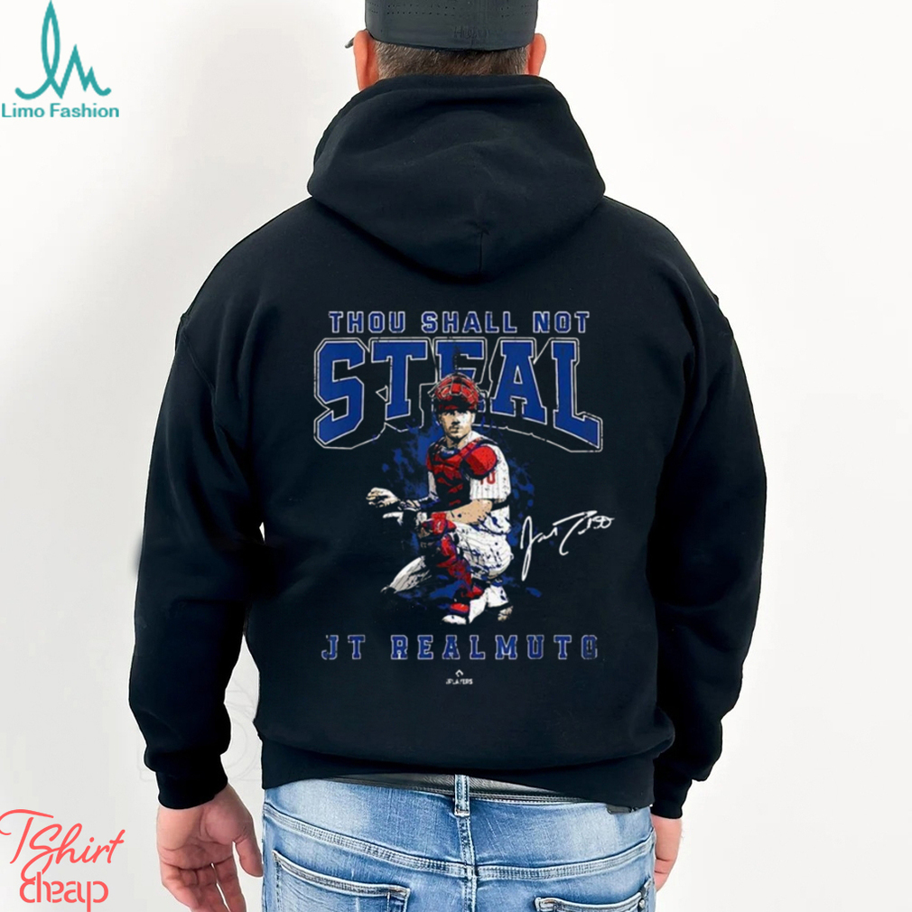 Official thou Shall Not Steal Jt Realmuto Philadelphia Mlbpa T-shirt,  hoodie, sweater, long sleeve and tank top