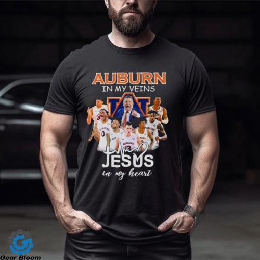 Tigers In My Veins Jesus In My Heart Unisex T Shirt