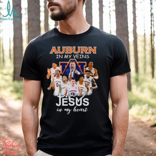 Tigers In My Veins Jesus In My Heart Unisex T Shirt