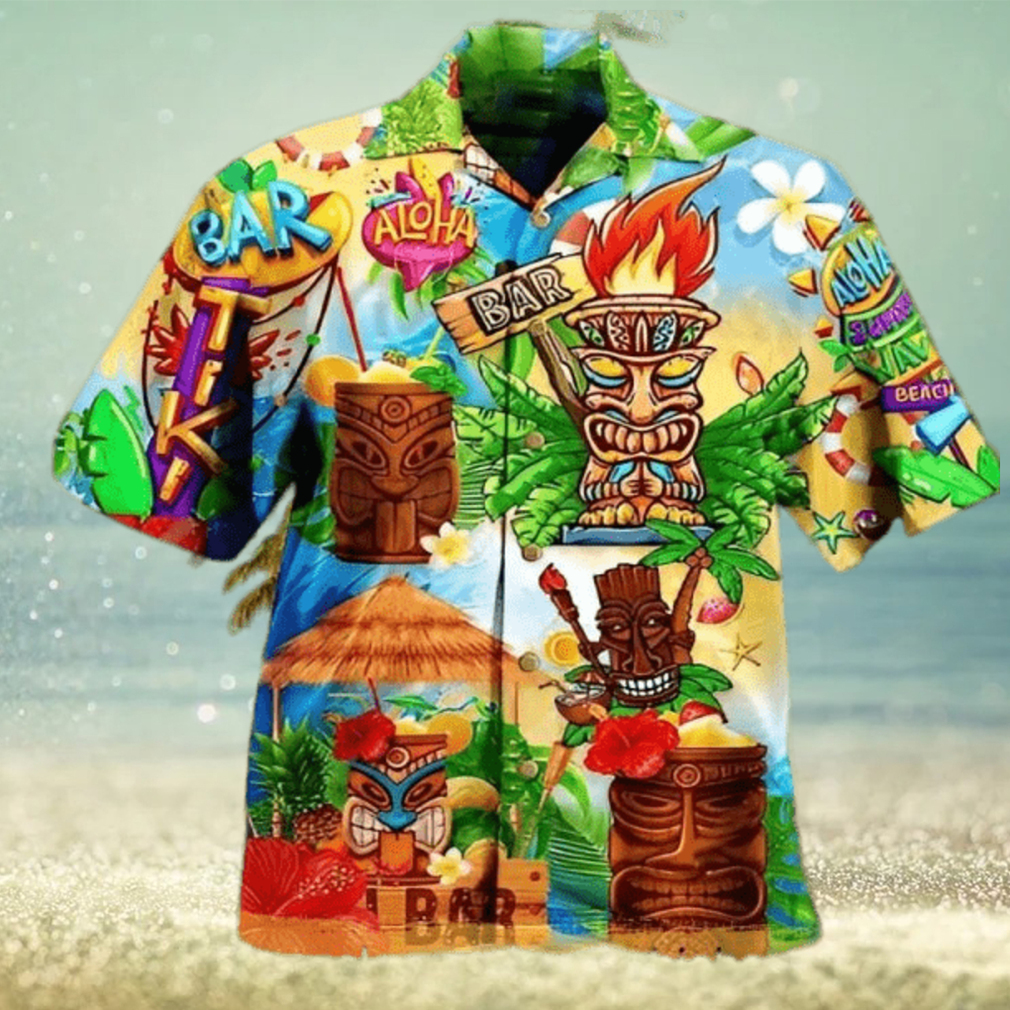 Top-selling Item] Tiki And Parrot Funny Vintage Hawaiian All Over Print Hawaiian  Shirt