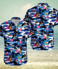 Tiki Hula Girl Dancing Unisex Hawaiian Shirts