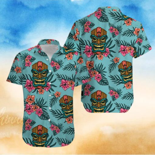 Tiki Tropical Seamless Vintage Aloha Hawaiian Shirts