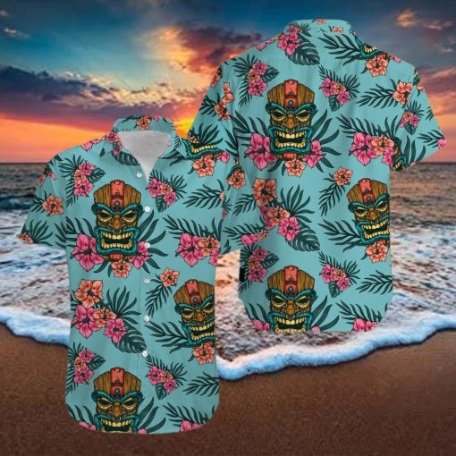 Tiki Tropical Seamless Vintage Aloha Hawaiian Shirts