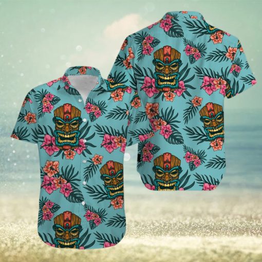 Tiki Tropical Seamless Vintage Aloha Hawaiian Shirts