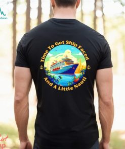 Time to get ship Faced and a little Nauti Boat Sea Trip logo shirt