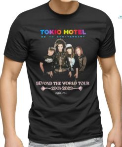 Tokio Hotel 22th Anniversary Beyond The World Tour 2001 2023 Signature Shirt