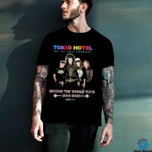 Tokio Hotel 22th Anniversary Beyond The World Tour 2001 2023 Signature Shirt