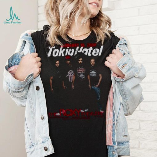 Tokio Hotel Tour Tom Kaulitz Bill Kaulitz Rock Band Shirt