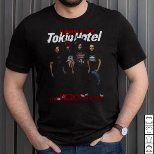 Tokio Hotel Tour Tom Kaulitz Bill Kaulitz Rock Band Shirt