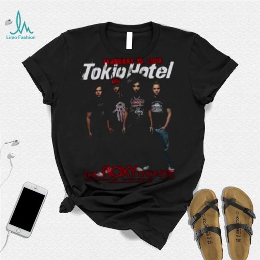 Tokio Hotel Tour Tom Kaulitz Bill Kaulitz Rock Band Shirt