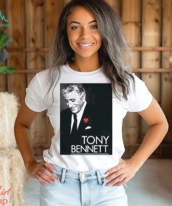 Tony Bennett thank you for the memories photo design t shirt