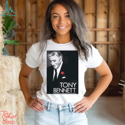 Tony Bennett thank you for the memories photo design t shirt