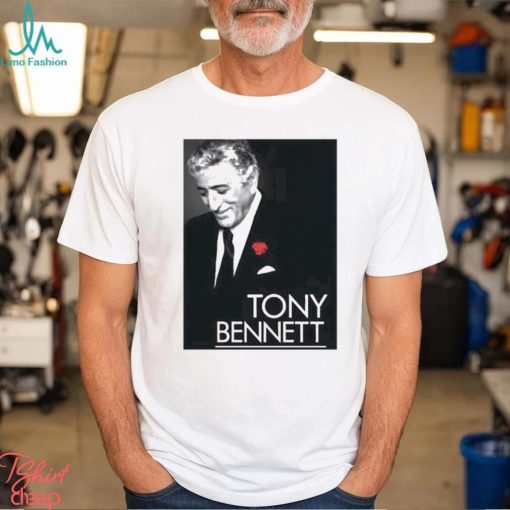 Tony Bennett thank you for the memories photo design t shirt