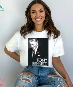 Tony Bennett thank you for the memories photo design t shirt