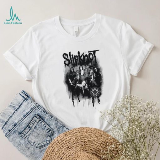 Top Slipknot Spraypaint Splatter Hoodie Sweatshirt