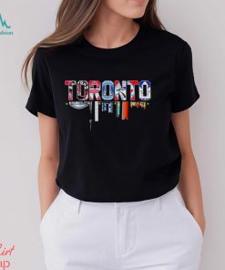 Toronto Skyline Sports Teams Retro Shirt