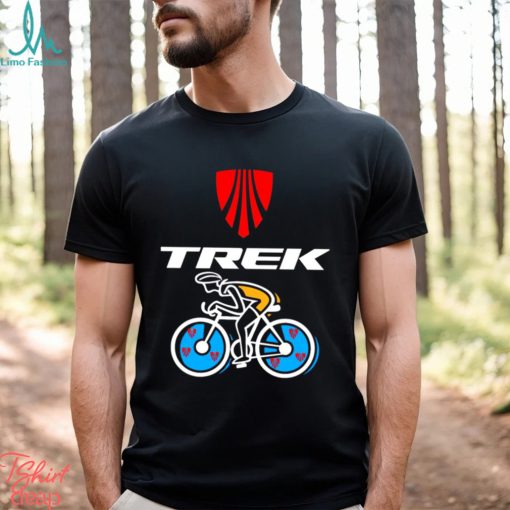 Trek racing bicycle logo shirt