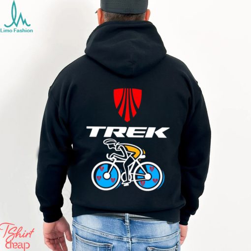 Trek racing bicycle logo shirt