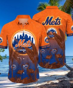 Trending MLB New York Mets Floral Flower Hawaiian Shirt