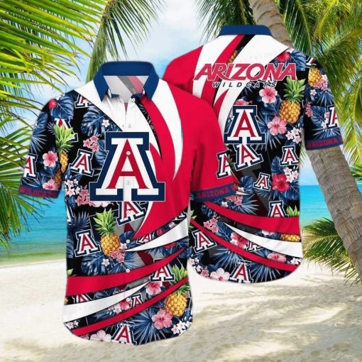 Tropical Aloha NCAA Arizona Wildcats Hawaiian Shirt Summer Beach Gift