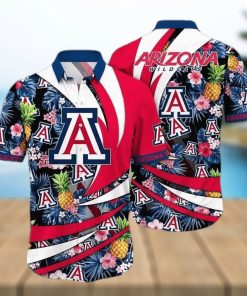 Tropical Aloha NCAA Arizona Wildcats Hawaiian Shirt Summer Beach Gift