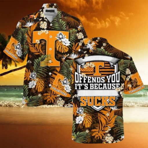 Tropical Aloha NCAA Tennessee Volunteers Hawaiian Shirt