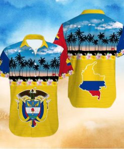 Tropical Beach Colombia Aloha Hawaiian Shirts