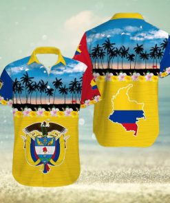 Tropical Beach Colombia Aloha Hawaiian Shirts Dh