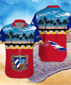 Tropical Beach Cuba Aloha Hawaiian Shirts Dh