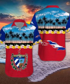 Tropical Beach Cuba Aloha Hawaiian Shirts Dh