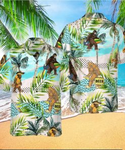 Tropical Bigfoot Summer Hawaiian Shirt