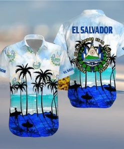 Tropical El Salvador America Beach Aloha Hawaiian Shirts