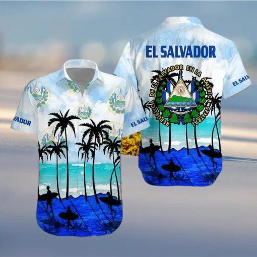 Tropical El Salvador America Beach Aloha Hawaiian Shirts