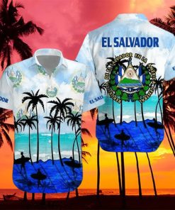 Tropical El Salvador America Beach Aloha Hawaiian Shirts