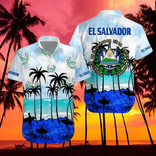 Tropical El Salvador America Beach Aloha Hawaiian Shirts