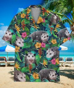 Tropical Opossum 3D 3D Hawaiian Shirt Tropical Aloha For Men And Women Gift Design 9