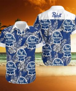 Tropical Pabst Blue Ribbon Beer Trending Summer Hawaiian Shirt