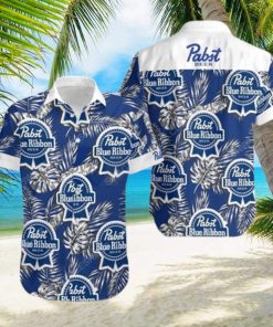 Tropical Pabst Blue Ribbon Beer Trending Summer Hawaiian Shirt