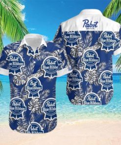 Tropical Pabst Blue Ribbon Beer Trending Summer Hawaiian Shirt