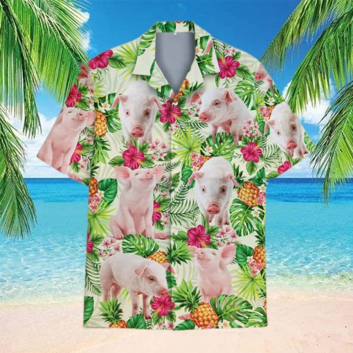 Tropical Pig Hawaiian Shirt